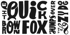 TEE SHIRT 6th anniversary - The Quick Brown Fox Jumps Over The Lazy Dog / Parra / Carhartt