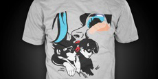 T-shirt Gooo by Laurent Fétis
