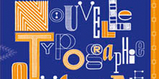 Nouvelle typographie ornementale