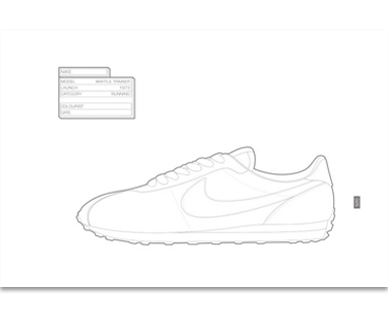 The sneaker colouring book