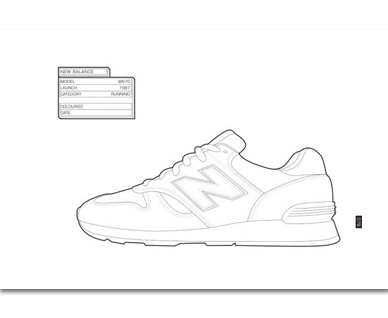 The sneaker colouring book