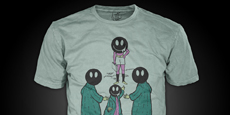T-shirt Smileys by Laurent Fétis