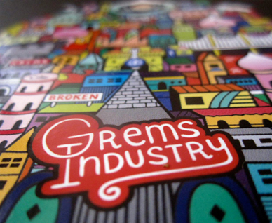 Grems - Le Brokabillivre - (album + cd)