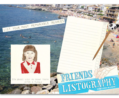 Friends listography