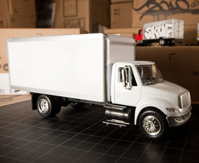 Box truck platform