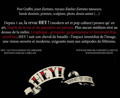 La revue Hey! fête ses 1 ans !