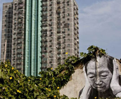 The Wrinkles of the city - Shangai By JR