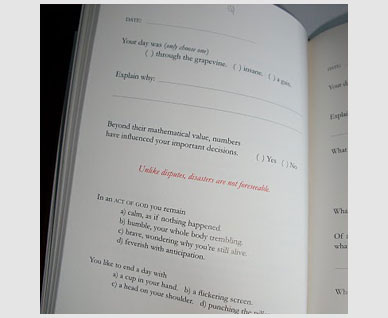 Keel's simple diary