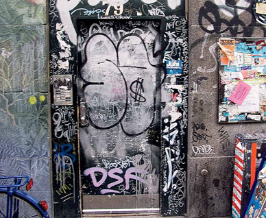 Gates of graffiti