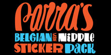PARRA's stickers box