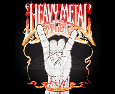 Heavy Metal Fun Time Activity Book