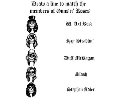 Heavy Metal Fun Time Activity Book