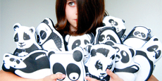 XI Pandas signés Moswo en partenariat avec le WWF