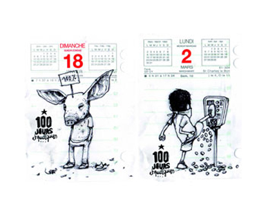 100 jours by DRAN